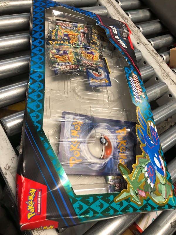 Photo 2 of ***NON REFUNDABLE***PACKS HAVE BEEN OPENED*
Pokémon TCG Crown Zenith Sea & Sky Premium Collection - 14 Packs, Promos