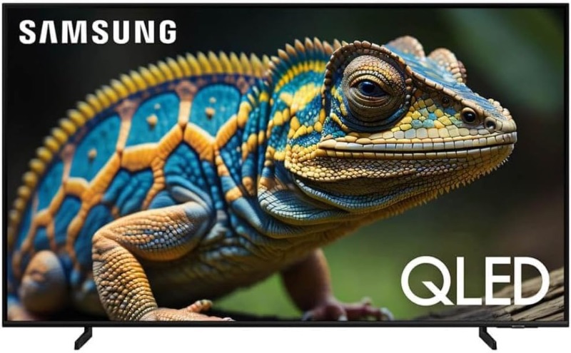 Photo 1 of SAMSUNG 43-Inch Class QLED 4K Q60D Series Quantum HDR Smart TV w/Object Tracking Sound Lite, Motion Xcelerator, Slim Design, Gaming Hub, Alexa Built-in (QN43Q60D, 2024 Model)