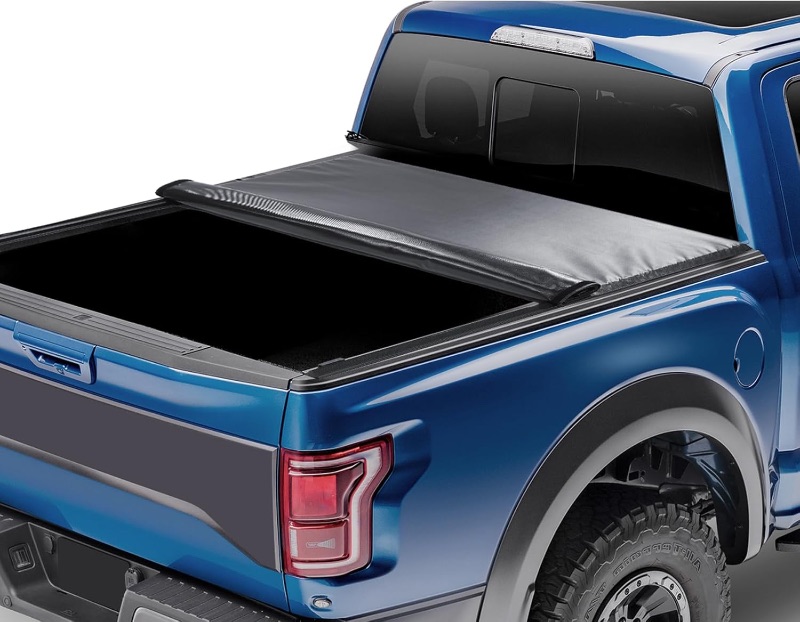 Photo 1 of ****UNKNOWN SIZE
VEVOR Truck Bed Cover, Roll Up Truck Bed Tonneau Cover, Compatible with 2009-2024 Ford F-150 Styleside 5'5" Bed, 5.5 x 5.4 ft Bed, Soft PVC Material...