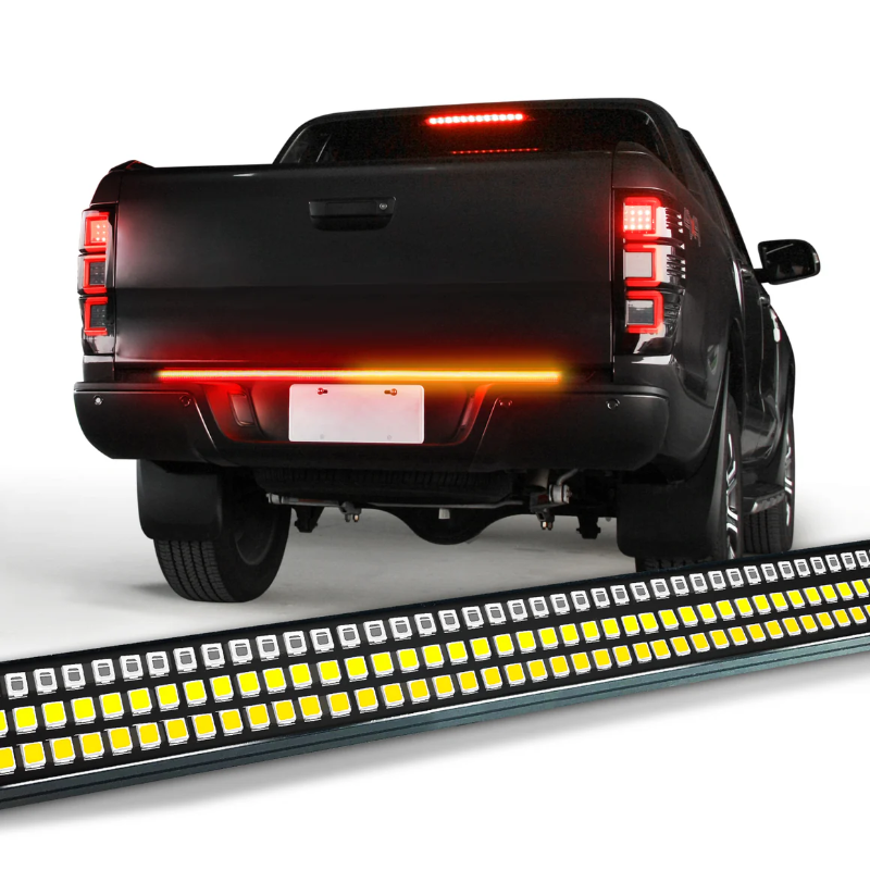 Photo 1 of ***Unknown fitment 
Redline Triple Row LED Tailgate Light Bar with Reverse Light, Brake Light & Sequential Turn Signals