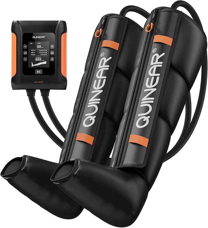 Photo 1 of ***Parts only
QUINEAR Professional Leg Recovery System, Cordless Air Compression Boots with Sequential Compression Device, Leg and Foot Massager for Fast Recovery Therapy, Improved Circulation for Athletes(Small)