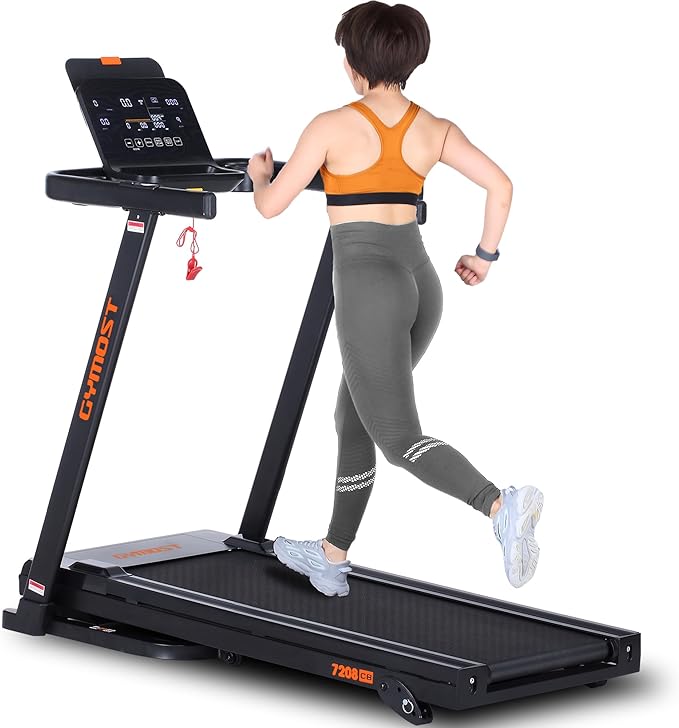 Photo 1 of Treadmills for Home,Folding Treadmill with LCD Display,Incline Treadmill 300 350 LBS Weight Capacity for Walking and Running