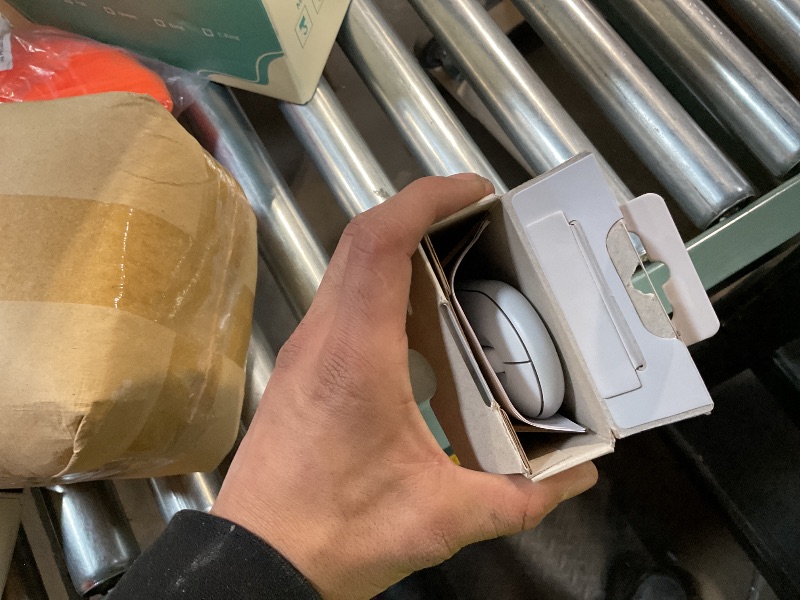 Photo 1 of Logitech Pebble Mouse 2 M350s Slim Bluetooth Wireless Mouse, Portable, Lightweight, Customizable Button, Quiet Clicks, Easy-Switch for Windows, macOS, iPadOS, Android, Chrome OS - Tonal White