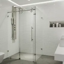 Photo 1 of Shower enclosure 
Size: 62” X 76”