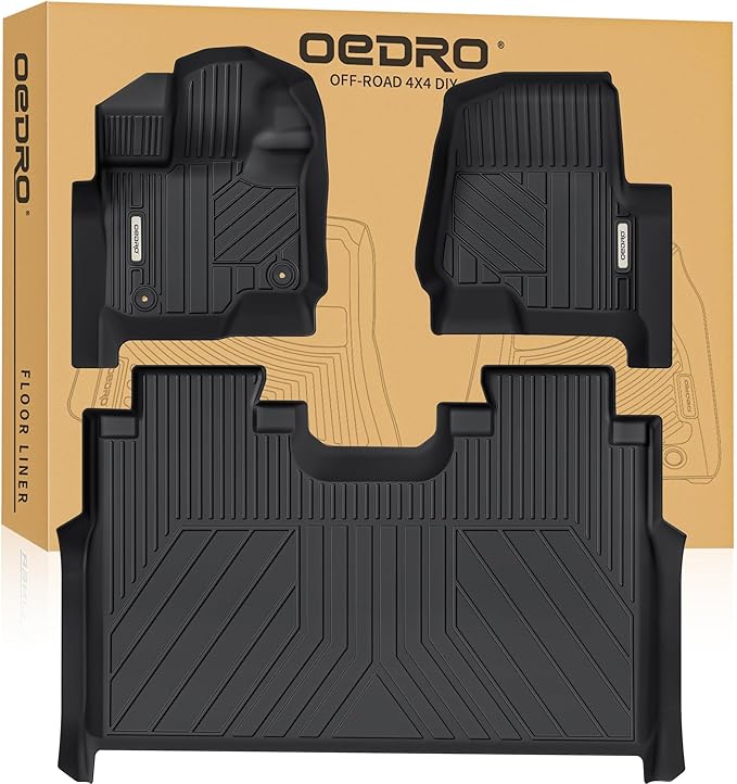 Photo 1 of ****unknown vehicle fitment
OEDRO Upgraded Floor Mats All-Weather TPE Floor Liner, Black