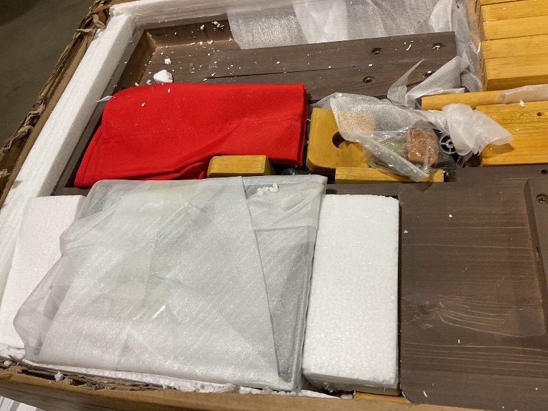 Photo 1 of KidKraft Modern Outdoor Wooden Playhouse with Picnic Table, Mailbox and Outdoor Grill ,Gift for Ages 3+