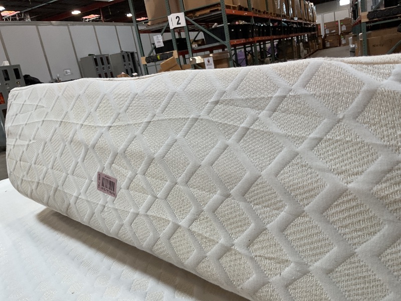 Photo 3 of ****Mattress got dirty during process and handling, does have a removable/washable cover 
Signature Design by Ashley Twin Size Chime 12 Inch Medium Firm Memory Foam Mattress with Green Tea & Charcoal Gel for Pressure Relief