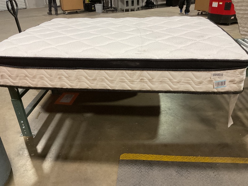 Photo 3 of ***mattress got dirty during processing and handling, Does not have a removable cover
MOLBIUS Full Size Mattress 10 Inch | Full Mattresses in a Box Hybrid | Medium Firm Feel Memory Foam and Individual Pocket Springs | Fiberglass Free Bed Matress | Breatha