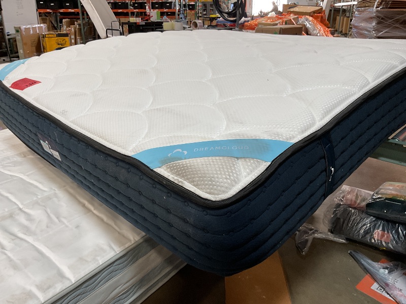 Photo 5 of ***mattress got dirty during processing and handling 
DreamCloud Hybrid Mattress 10”