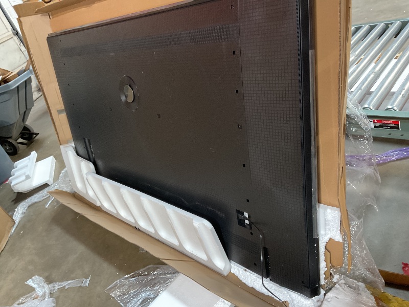 Photo 2 of ***Tv is untested, selling for parts
TCL 98-Inch Q65 QLED 4K UHD Smart TV with Google TV (98Q651G, 2024 Model) Dolby Vision, Dolby Atmos, HDR Pro+, Game Accelerator Enhanced Gaming, Voice Remote, Works with Alexa, Streaming Television