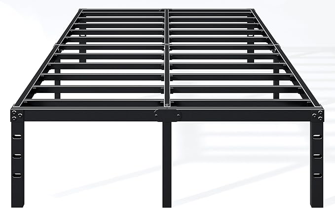 Photo 1 of ****Selling for parts, no hardware or manual
14 Inch Queen Bed Frame - Sturdy Metal Platform Queen Size, No Box Spring Needed, Heavy Duty, Easy Assembly, Strong Bearing Capacity, Under Bed Storage, Black
