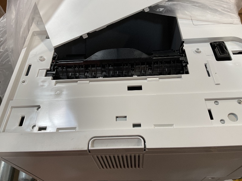 Photo 13 of *FOR PARTS ONLY/ ROLLER IS BROKEN* HP LaserJet Enterprise M611x Black and White Printer with built-in Ethernet, 2-sided printing & extra paper tray (7PS85A) White