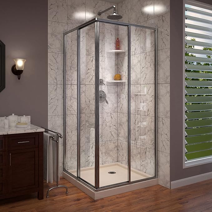 Photo 1 of Corner shower sliding glass doors PICTURE REFERENCE ONLY