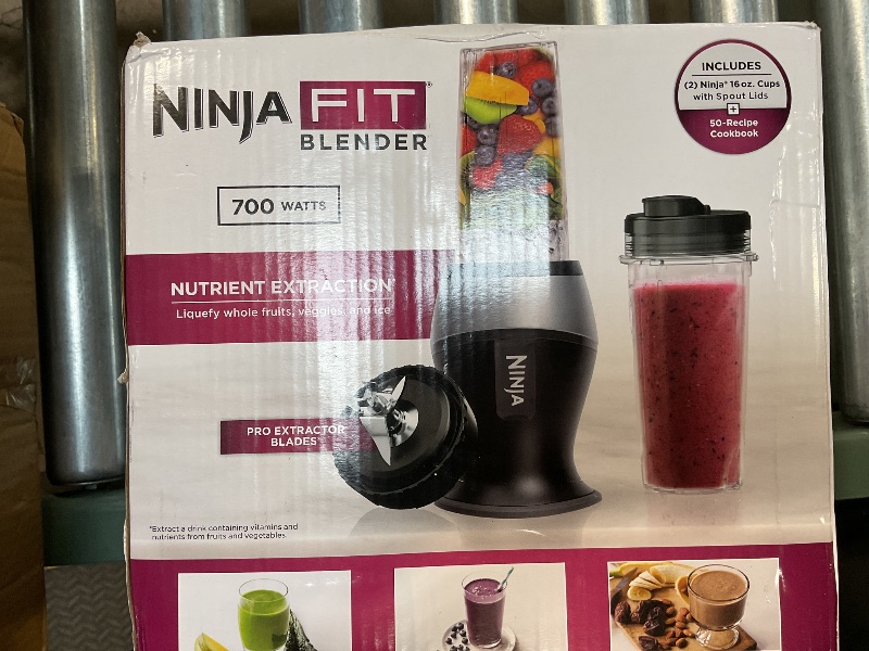 Photo 2 of Ninja Fit Single-Serve Blender with Two 16oz Cups - QB3001SS