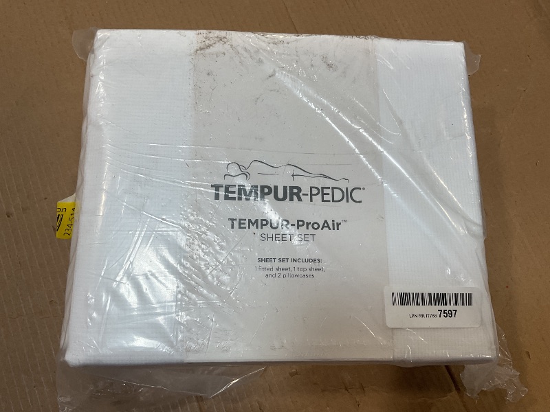 Photo 2 of TEMPUR ProAir Sheet Set White - King