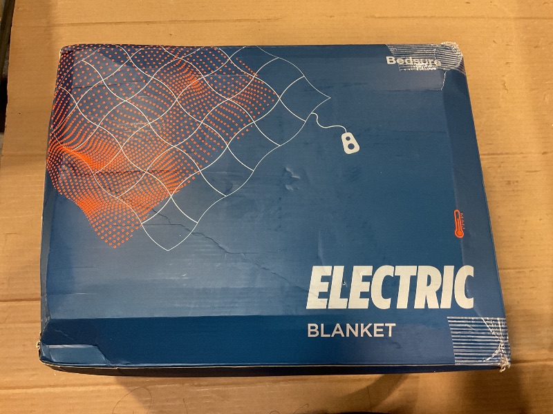 Photo 2 of Bedsure Electric Blanket Full Size - Soft Flannel Heated Blanket with 6 Heat Settings