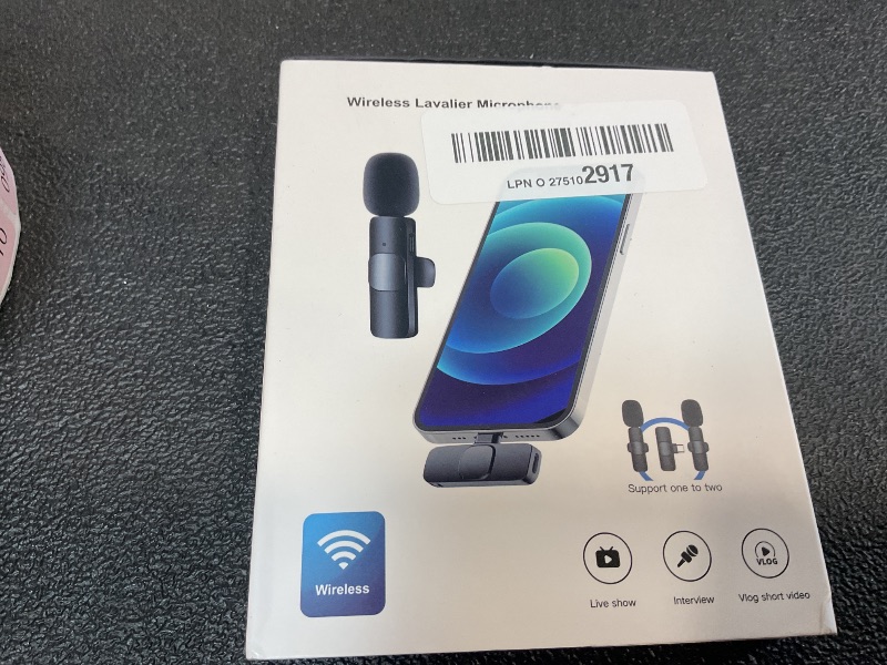 Photo 1 of Wireless Lavalier Microphone 