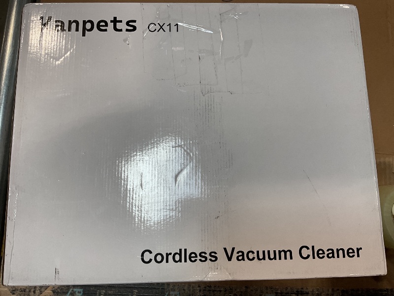 Photo 1 of *MISSING CHARGING CORD*
KANPETS Cordless Vacuum Cleaner, 25kPa Utral Powerful Suction, Up to 40 Min, 6 in 1 Lightweight Stick Vacuum Cleaner Optimal Cleaning for Home Car Hardwood Tile Low Pile Carpets