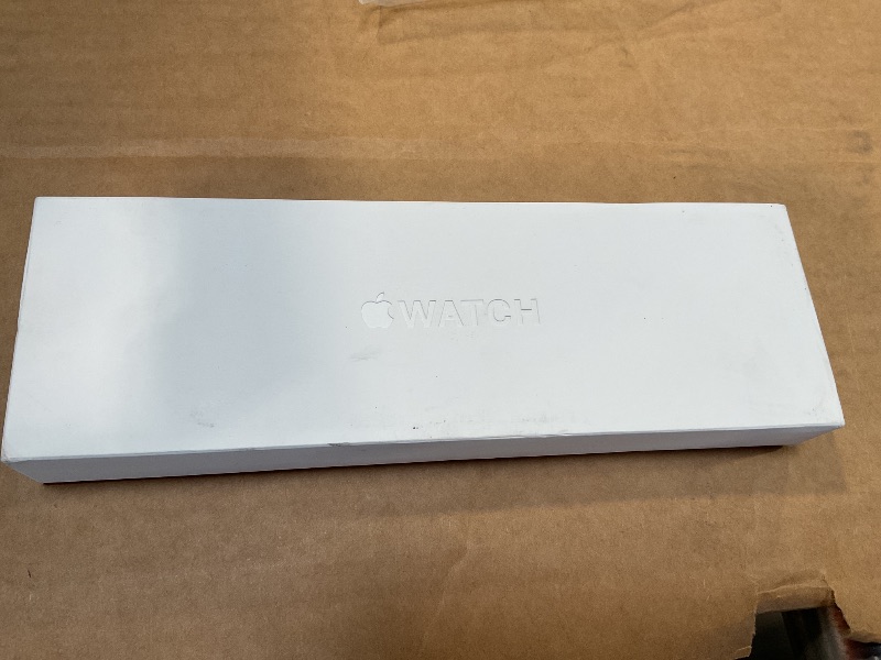 Photo 1 of Apple Watch Series 10 [GPS 42mm case] Smartwatch with Silver Aluminium Case with Denim Sport Band - M/L. Fitness Tracker, ECG App, Always-On Retina Display, Water Resistant
