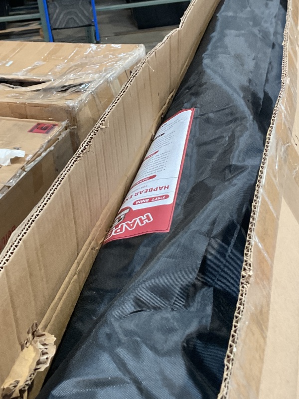 Photo 1 of HAPBEAR Extra Large Exercise Mat-7'x5'x8mm(1/3 inch), Non-Slip, Ultra Durable, Thick Workout Mats for Home Gym Flooring Cardio, Yoga Mats for Fitness, High-Density Exercise Mat, Shoes-Friendly