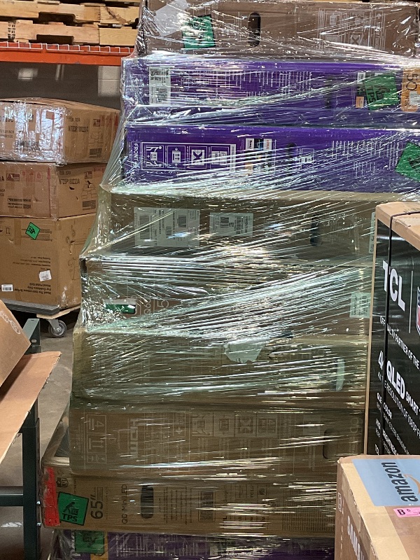 Photo 3 of **PALLET OF NON FUNCTIONING TVS** 73” X 41.5” X “63 10 ITEMS ***FINAL SALE….NO RETURNS*** WILL NEED TRUCK FOR PICKUP**