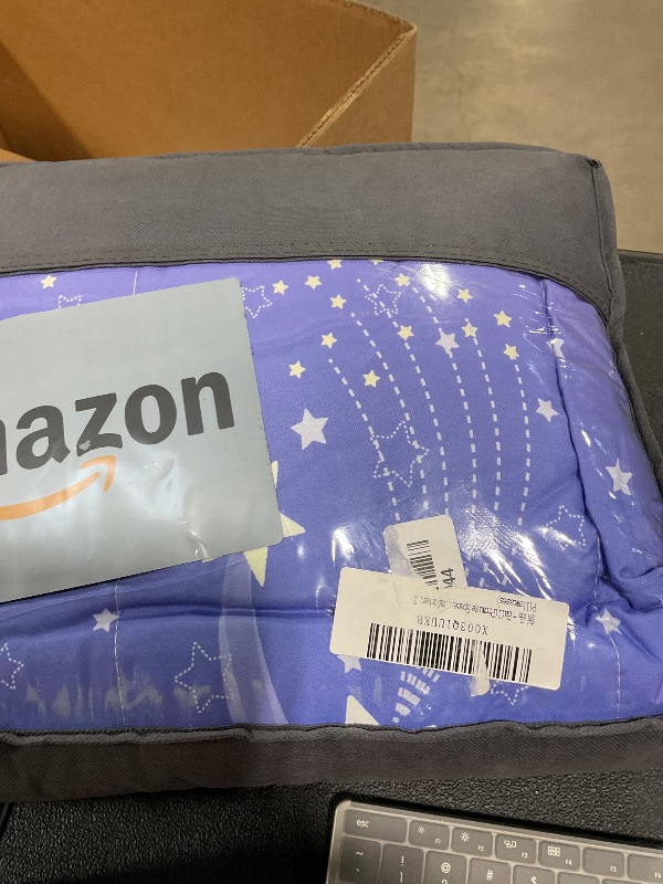 Photo 1 of BailiPromise Space Comforter Set for Girls Boys Twin Size 3 Pieces Colorful Stars Kids Bedding Sets Pink Blue Rainbow Bed Collections Pastel Galaxy Planets Duvet Set(1 Comforter, 2 Pillowcases)