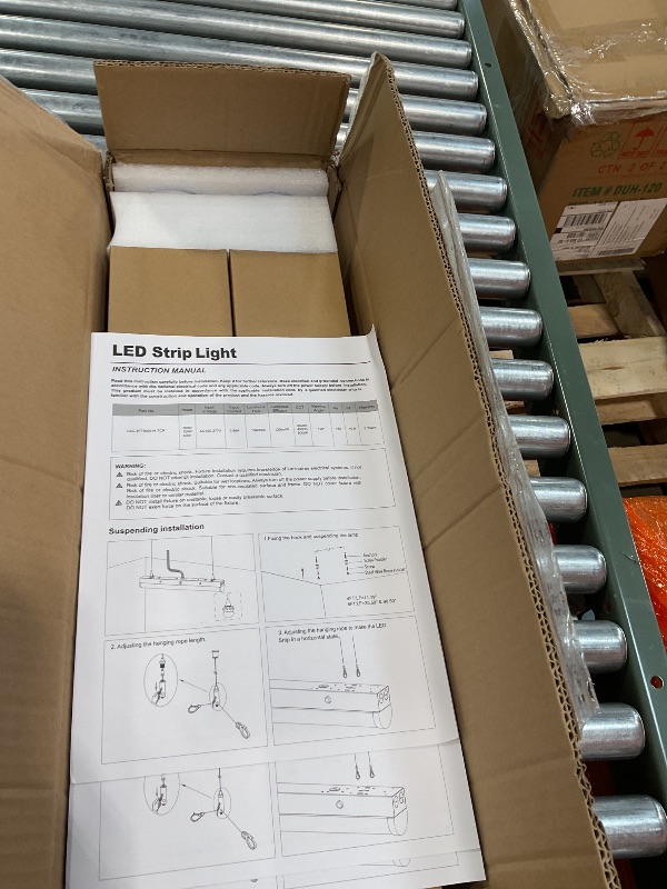 Photo 1 of AntLux 110W LED Linear Strip Lights 8FT LED Shop Lights