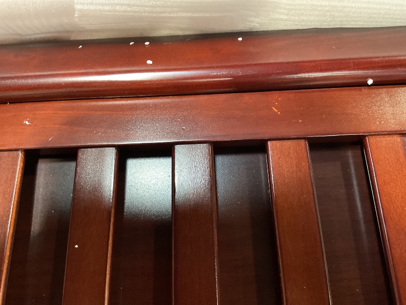 Photo 1 of Dream On Me Jayden 4-in-1 Mini Convertible Crib And Changer in Espresso, Greenguard Gold Certified, Non-Toxic Finish, New Zealand Pinewood, 1" Mattress Pad There was a damaged stove sticker on this package when I received it I looked through it. There was
