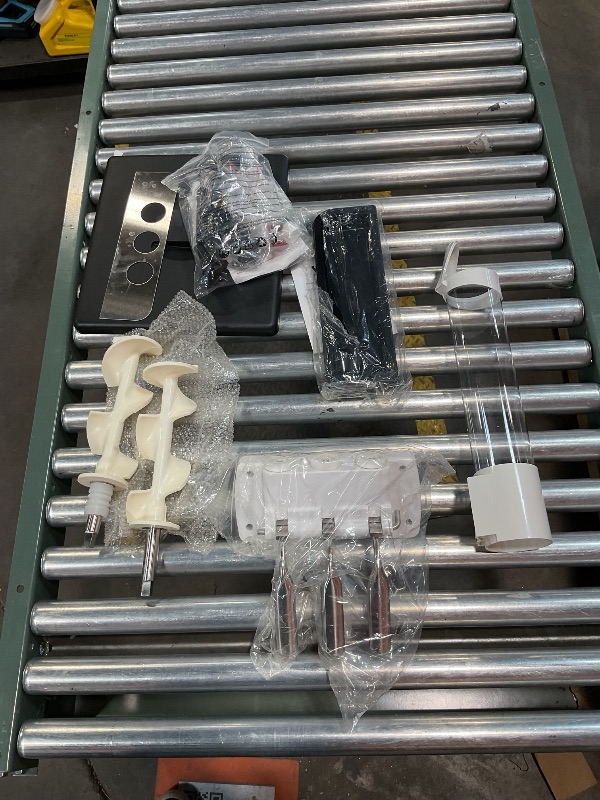 Photo 1 of VEVOR Commercial Ice Cream Maker Machine, 2+1 Flavor Countertop Soft Serve Machine, 5 Gal/H Commercial Ice Cream Maker w/Two 3L Hoppers, Soft Ice Cream Machine forRestaurants Snack Bars Supermarkets