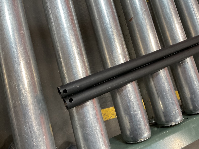 Photo 4 of 51 black metal rods. 44” in length 