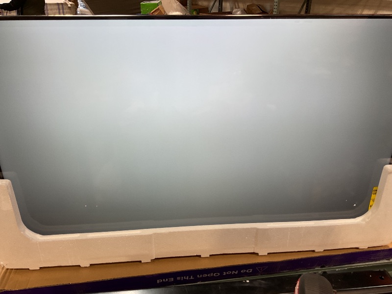 Photo 1 of **PARTS ONLY** Roku Smart TV – 50-Inch Select Series 4K HDR RokuTV with Roku Enhanced Voice Remote, Brilliant 4K Picture, Automatic Brightness, & Seamless Streaming – Live Local News, Sports, Family Entertainment **PARTS ONLY**

Screen flashes red green b