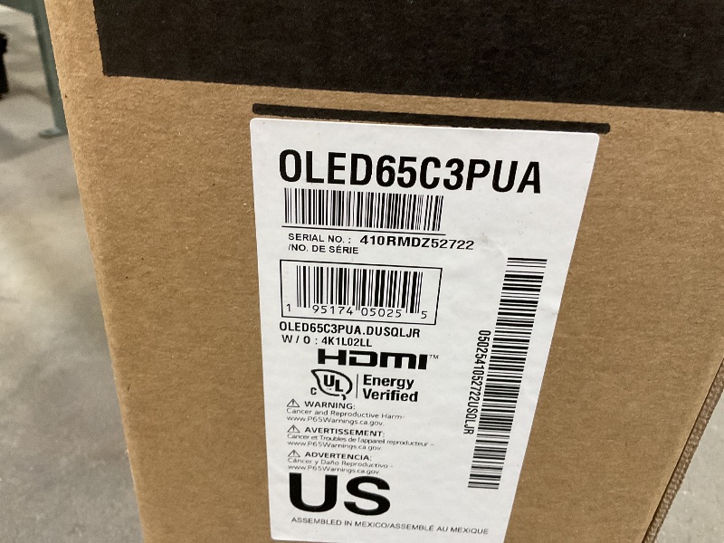 Photo 1 of 65" Class C3 Series OLED evo 4K UHD Smart webOS TV (2023)