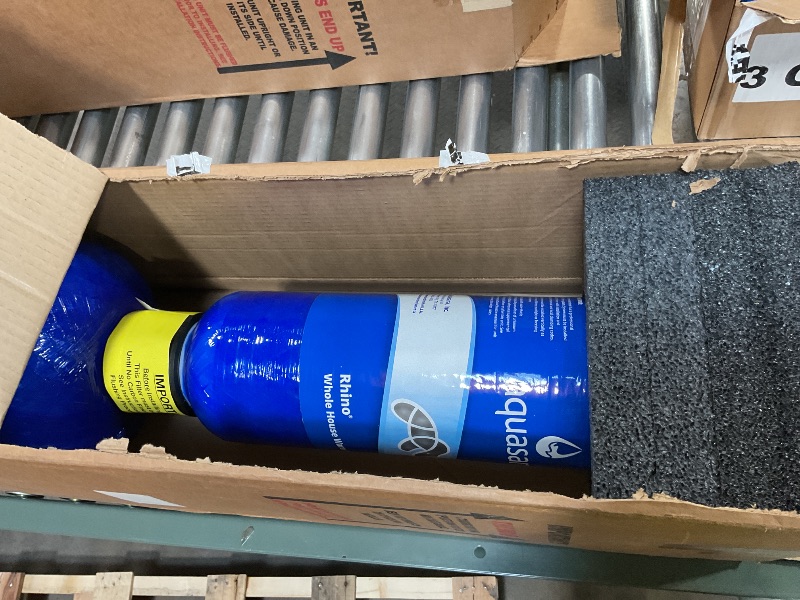 Photo 1 of Aquasana Whole House Water Filter System - Water Softener Alternative - Salt-Free Descaler - Home Water Filtration - Low Maintenance Sediment Pre-Filter - Rhino Chlorine Max Flow - WH-1010-CT-LM