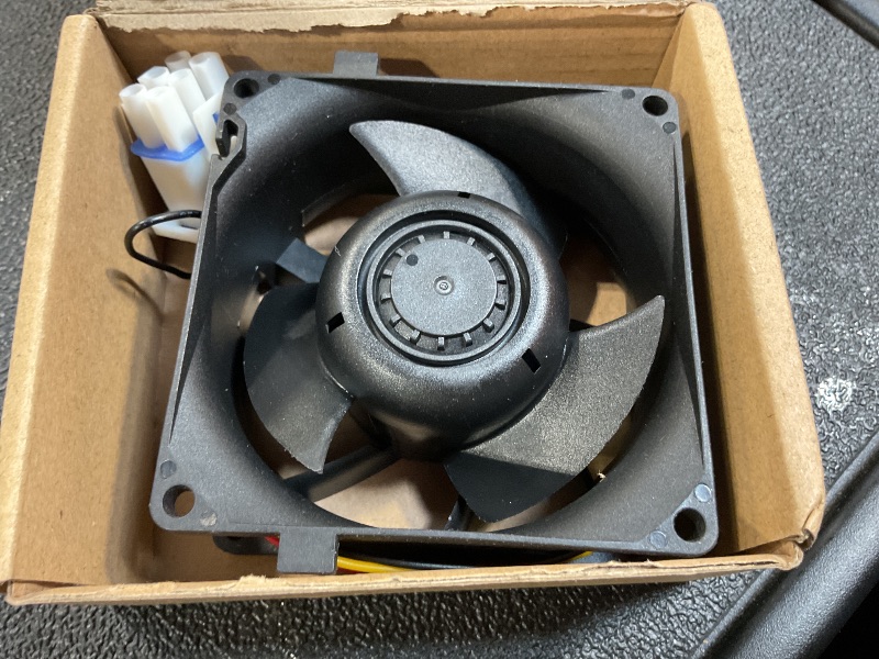 Photo 2 of 2024 Upgraded OEM WR60X26866 Refrigerator Evaporator Fan Motor, Compatible with GE Refrigrator, Replace V80E14MS2A3-57A611 WR60X10341, WR60X26030, WR60X10356, WR60X10357, Ap6278228-10 Years Warranty