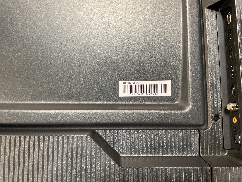 Photo 1 of TCL 65-Inch Class S5 UHD 4K LED Smart TV with Fire TV (65S551F) **FOR PARTS ONLY SCREEN BROKEN**