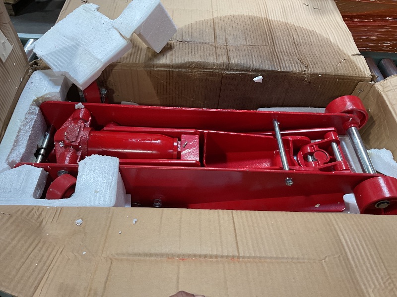 Photo 2 of American Lifting AL2300 Floor Jack 3 Ton - Professional Heavy Duty Hydraulic Car Truck SUV Service Jack, Red