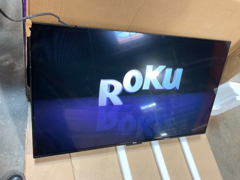 Photo 4 of **CHECK COMMENTS** Roku Smart TV – 50-Inch Select Series 4K HDR RokuTV with Roku Enhanced Voice Remote, Brilliant 4K Picture, Automatic Brightness, & Seamless Streaming – Live Local News, Sports, Family Entertainment