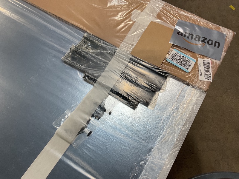 Photo 1 of **SOME MINOR DAMAGE TO BOARD SURFACE, SEE PICTURES** VIZ-PRO Dry Erase Board/Magnetic Whiteboard, 8' x 4', Silver Aluminum Frame
