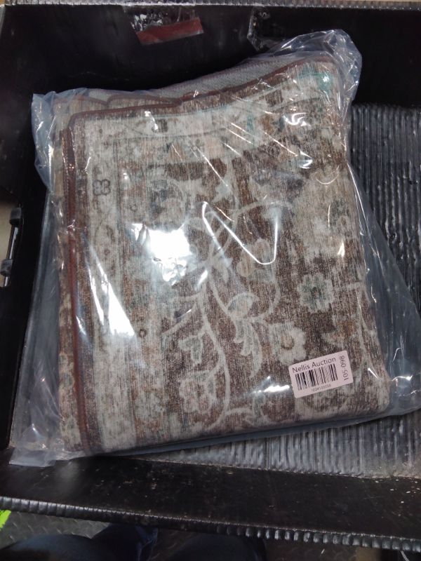 Photo 1 of ***HAS LOOSE THREAD ON 1 RUG SIDE CORNER *** Loloi Amber Lewis Josie Collection JOS-02 Earth/Natural 2'-6" x 7'-6", .13" Pile Height, Low Profile, Machine Washable, Runner Rug