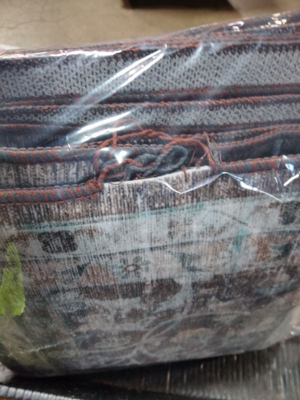 Photo 1 of ***HAS LOOSE THREAD ON 1 RUG SIDE CORNER *** Loloi Amber Lewis Josie Collection JOS-02 Earth/Natural 2'-6" x 7'-6", .13" Pile Height, Low Profile, Machine Washable, Runner Rug