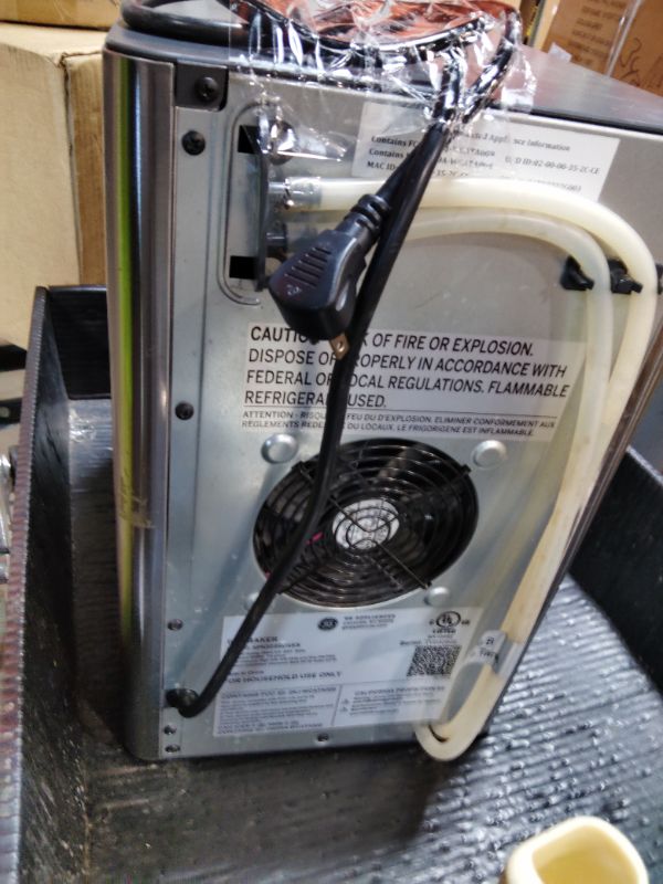 Photo 1 of ***FOR PARTS ONLY /NON FUNCTIONAL/ MISSING ICE TRAY *** GE Profile Opal 2.0 Ultra Nugget Ice Maker with Scale Inhibiting Filter, Scoop Included, 38 lbs in 24 Hours, Pellet Ice Machine with WiFi & Smart Connected, Stainless Steel