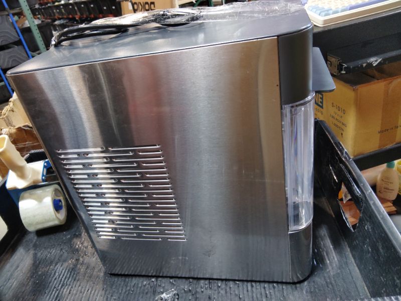 Photo 1 of ***FOR PARTS ONLY /NON FUNCTIONAL/ MISSING ICE TRAY *** GE Profile Opal 2.0 Ultra Nugget Ice Maker with Scale Inhibiting Filter, Scoop Included, 38 lbs in 24 Hours, Pellet Ice Machine with WiFi & Smart Connected, Stainless Steel