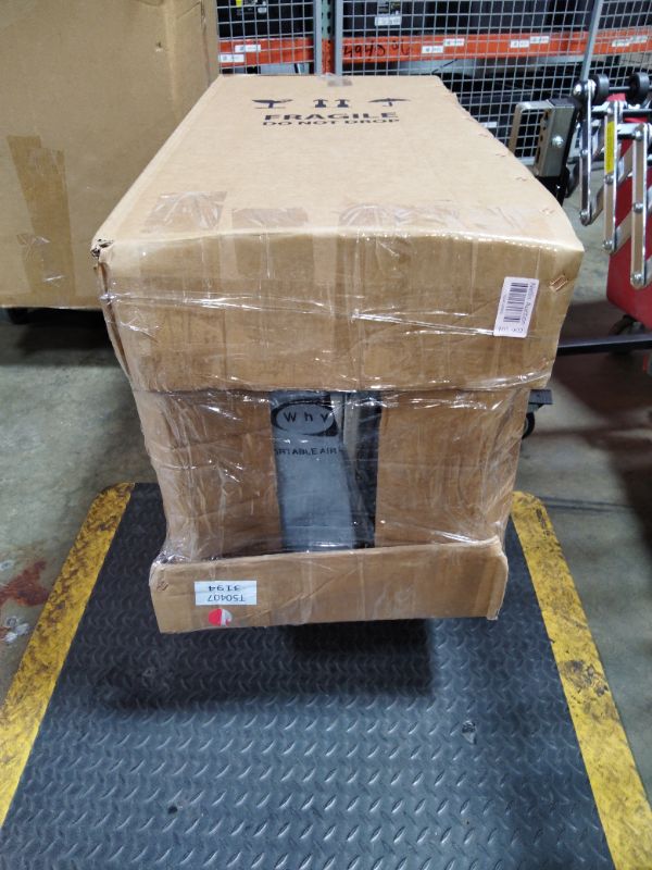 Photo 1 of ****DIRTY/ FOR PARTS ONLY/ NON-FUNCTIONAL**** Whynter Portable Air Conditioner 14,000 BTU with Dual Hose Dehumidifier & Cooling Fan for 500 Sq Ft Rooms, Includes AC Unit Window Kit, ARC-14S (9,500 SACC)