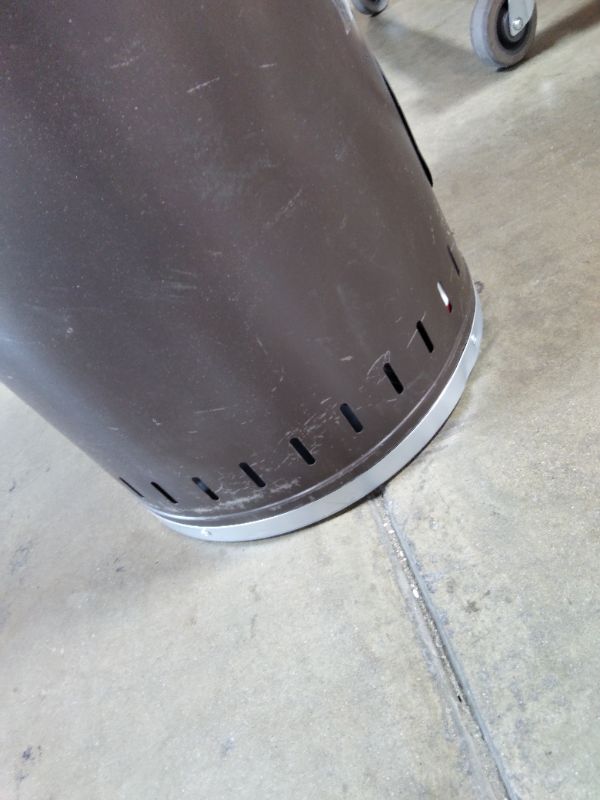 Photo 1 of ***RECOMENDED FOR PARTS/POSSIBLY MISSING 1 VERTICLE TUBE/ BASE PIECE IS UNSTABLE/ HAS MAJOR SCRAPES SCRATCHES **** DIAMONDFORGE 50,000 BTU Patio Heater - Propane Patio Heater with Sand Box, Double-Layer Stainless Steel Burner Space Heater, Outdoor Heaters