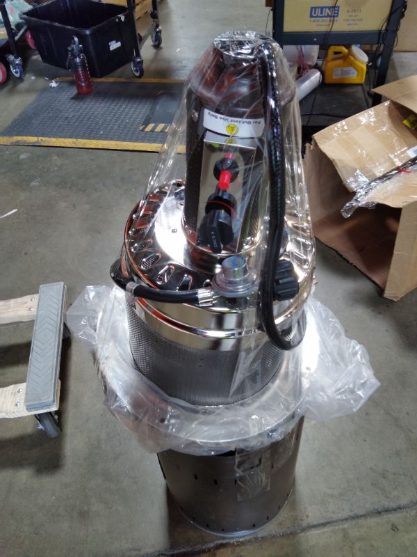 Photo 1 of ***RECOMENDED FOR PARTS/POSSIBLY MISSING 1 VERTICLE TUBE/ BASE PIECE IS UNSTABLE/ HAS MAJOR SCRAPES SCRATCHES **** DIAMONDFORGE 50,000 BTU Patio Heater - Propane Patio Heater with Sand Box, Double-Layer Stainless Steel Burner Space Heater, Outdoor Heaters
