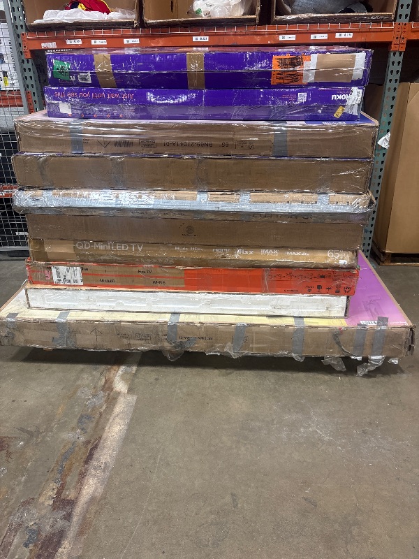 Photo 1 of ****NON REFUNDABLE**** 
Nellis Variety Box: TV Pallet | See Notes for Details