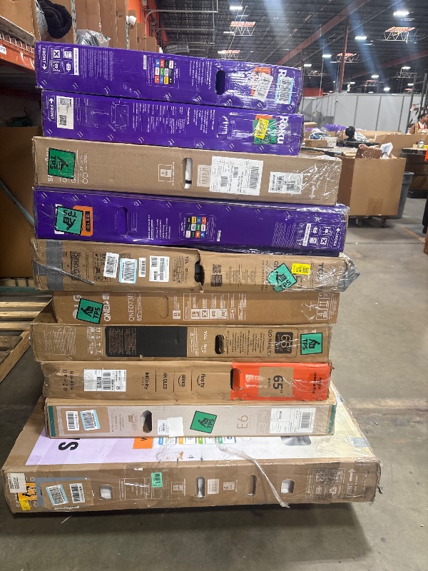 Photo 1 of ****NON REFUNDABLE**** 
Nellis Variety Box: TV Pallet | See Notes for Details