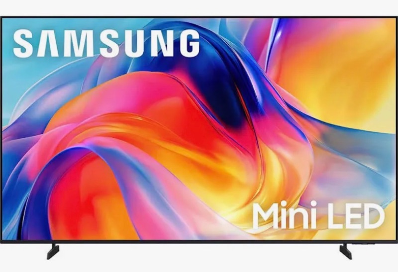 Photo 1 of ****FOR PARTS ONLY DISPLAY DAMAGED AND Separating FROM FRAMING**** Samsung Mini LED M70H 4K Vision AI TV