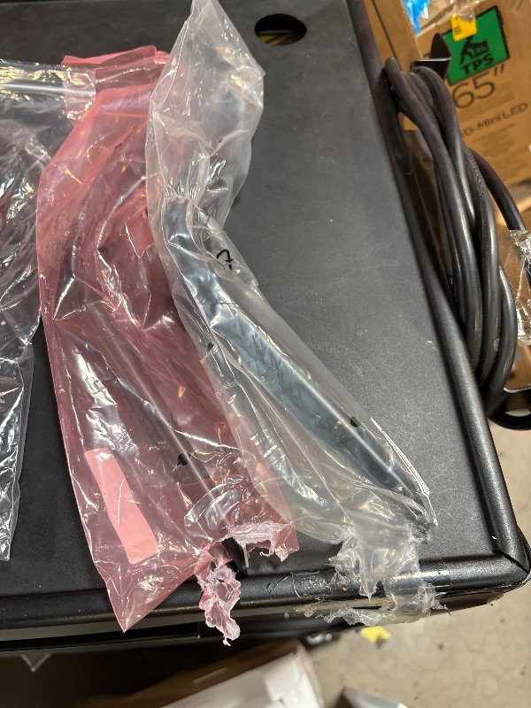 Photo 1 of ***FOR PARTS ONLY DISPLAY COMPLETLY DAMAGED*** Roku 65-Inch Smart TV - Plus Series, 4K QLED Mini-LED TV - RokuTV
