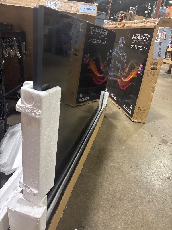 Photo 1 of ***UNTESTED MISSING POWER CORD *** TCL 65 Inch QM6K Series Mini LED QLED 4K Smart TV